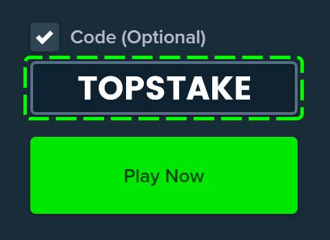 Stake Online Casino Registration Welcome offer Code Promo Code Promocode Bonus Code TOPSTAKE